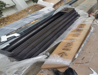 汉中汉中停车场不锈钢灯箱